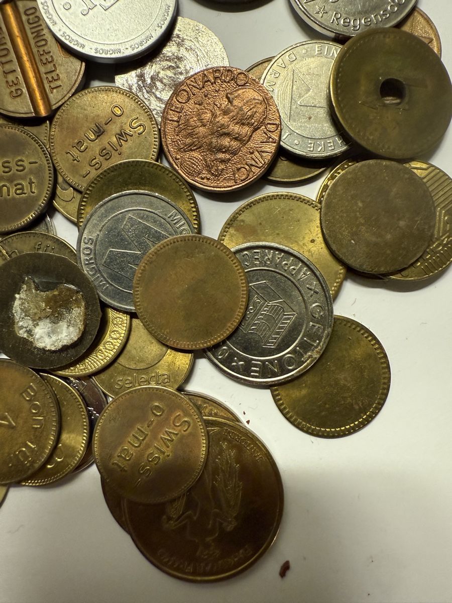 Tutti le monete: Lot 690 Gramm Jetons Token – Usato da Zürich venduto da Geniuss 4