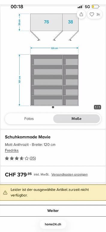 Commodes: (Schuh-)Kommode – D'occasion à Zürich par yellow010 3