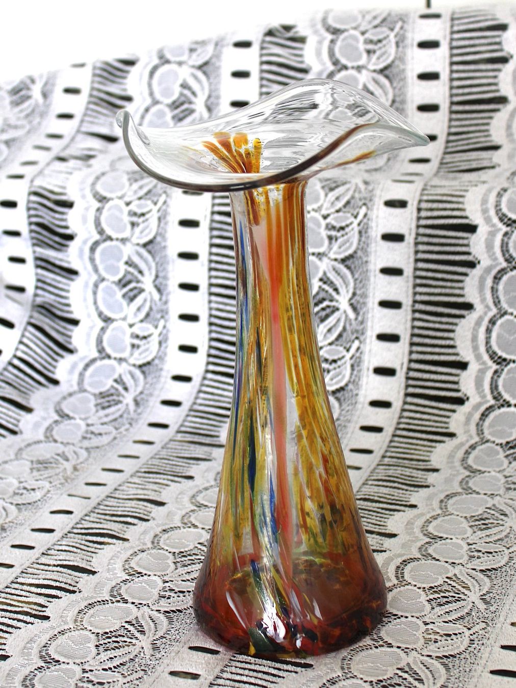 Vasi & Recipienti: Vase Bunt , ev. Murano ? – Usato da Locarno venduto da fripui