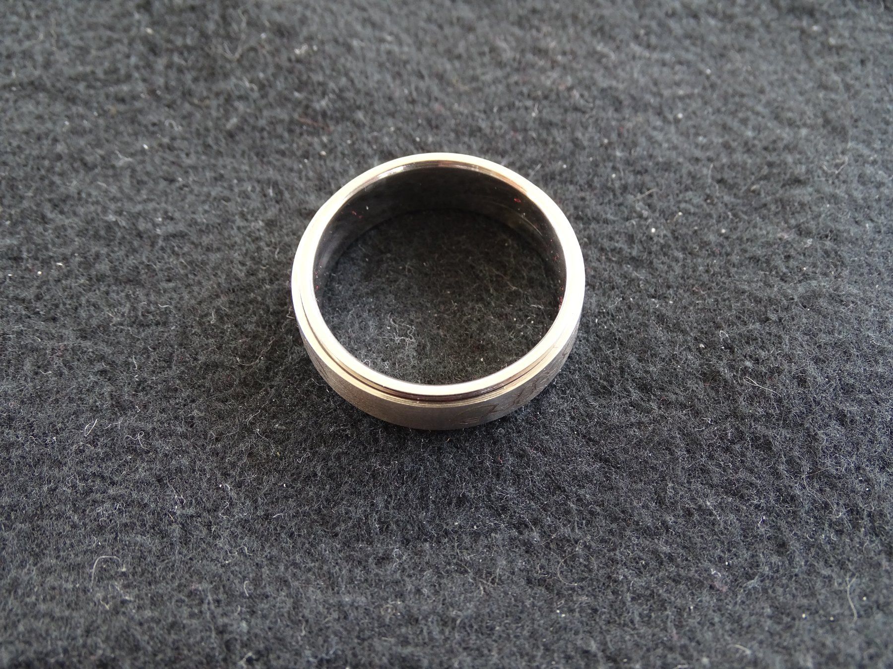 Anelli: Ring Edelstahl Tattoo drehbar – Nuovo (secondo la descrizione) da Obergerlafingen venduto da STOGS 5