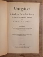 Übungsbuch zu den Zürcher Lesebüchern
