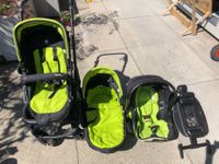 Kinderwagen Babyliege Kindersitz Isofixhalterung von Kiddy