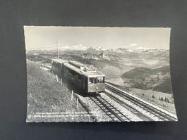 Ansichtskarte Rigi Kulm mit Vitznau Rigi Bahn 1949  (M146)