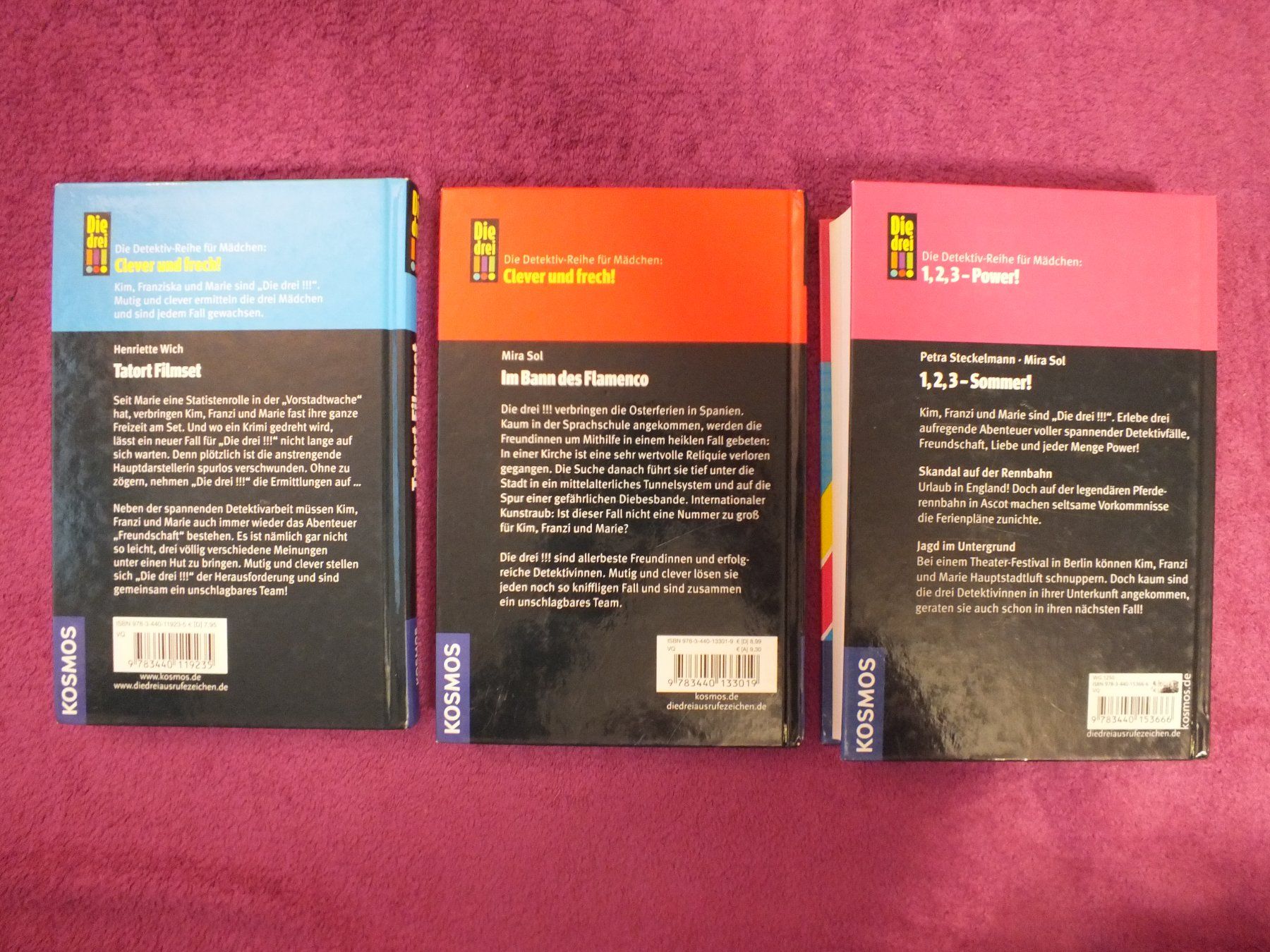 Libri: Die drei !!! Bücher 3er Set – Usato da Müllheim Dorf venduto da Seeeule01 4