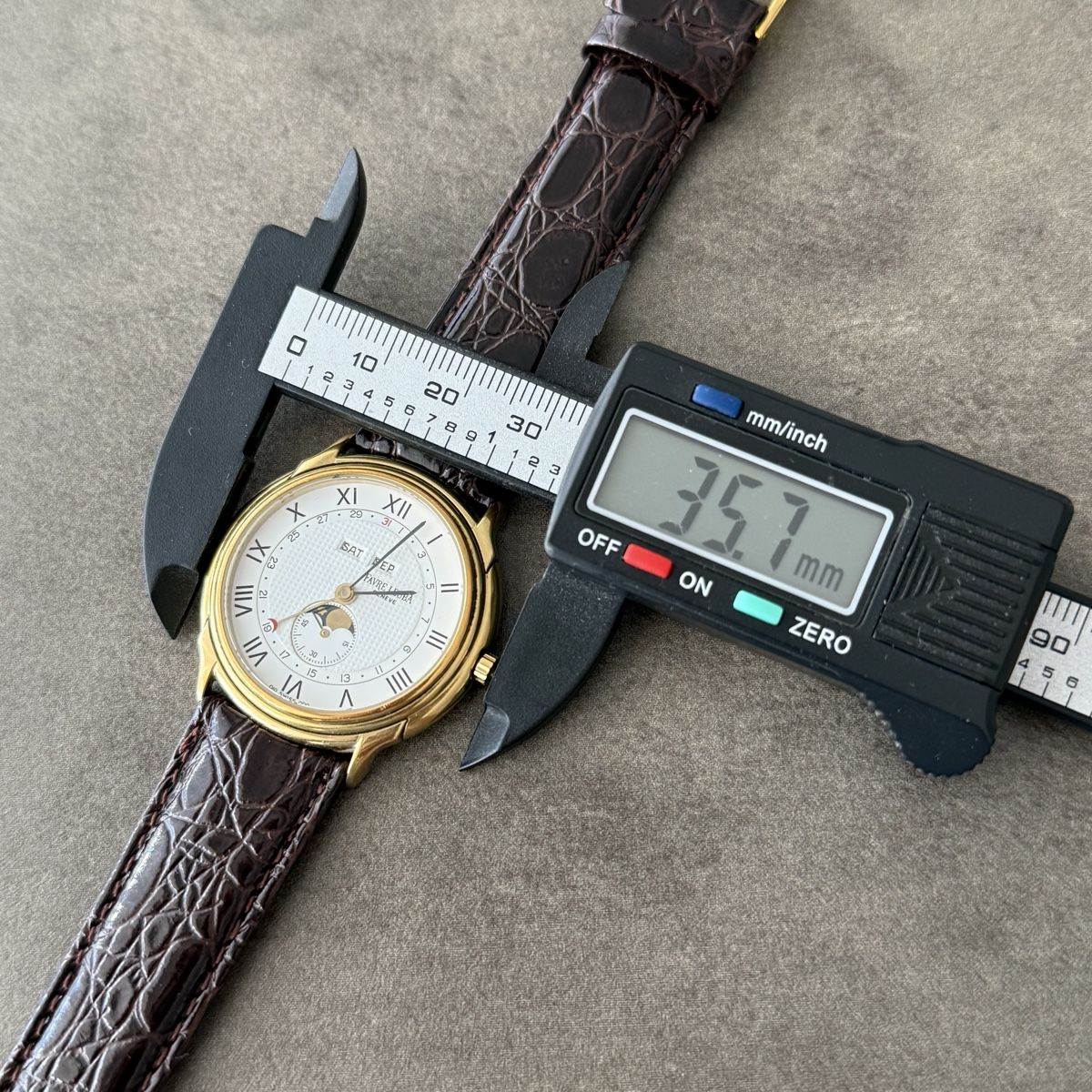 Favre Leuba Orologi: Favre Leuba Genève Mondphase – Usato da Villmergen venduto da Swiss2011 6