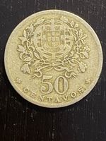 Portugal, 50 Centavos 1930 Laiton de Nickel