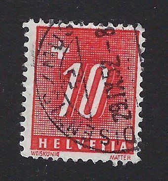 Tutti i francobolli: 1938 Ziffer/Kreuz – Usato da Luzern venduto da Einh0rn 3