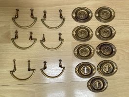 Möbelbeschläge, Antik Beschläge,Vintage, Messing