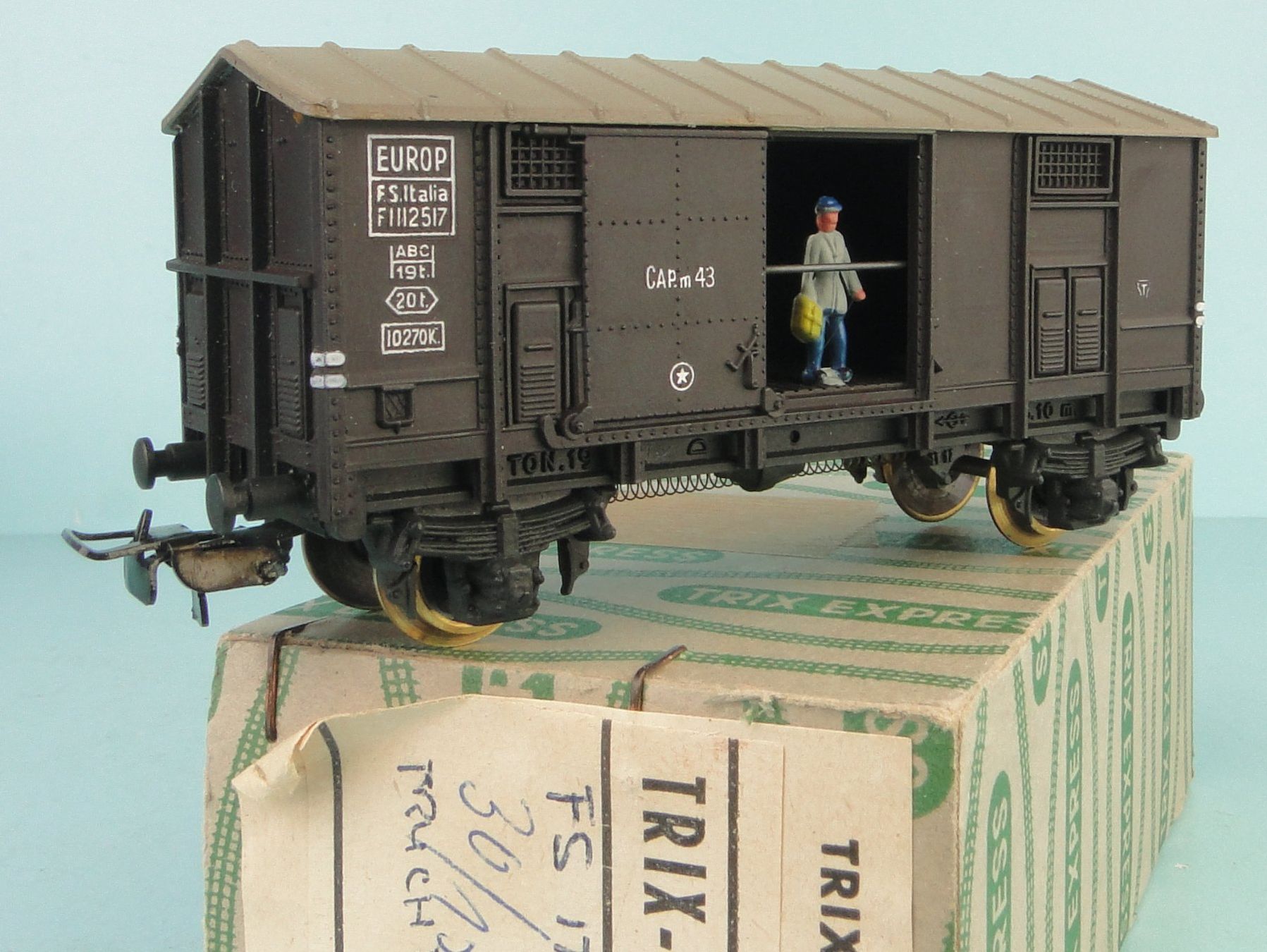 Pocher Modellini di ferrovie: POCHER H0 FS Spitzdach – Usato da Bülach venduto da cann11