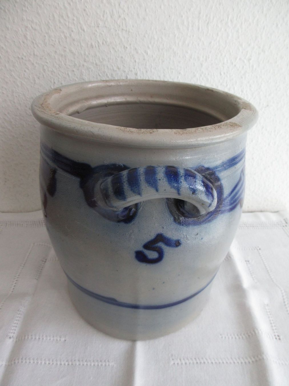 Pentole: Schmalztopf / Hafen Steingut 5 Liter – Usato da Binningen venduto da mondoantico 3