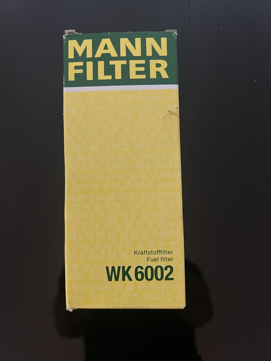 Lüftung: Kraftstofffilter MANN-FILTER WK 6002 – Neu und originalverpackt aus Zürich von Walllstreet