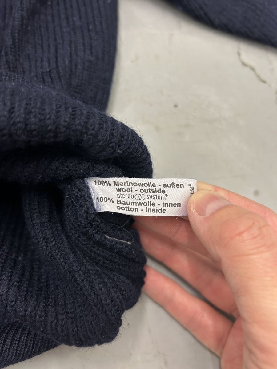 Pullover & Sweatshirts: Maselli Merinowolle Strickpullover, Grösse 50, Dunkelblau – Gebraucht aus Bern von floorball_zoro 6