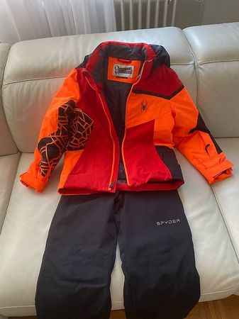 Costume de ski SPYDER pour garçon 10 ans, comme neuf