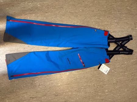 Ziener Kinderskihose Gr. 164 blau/rot, Neu, Fr. 309.—