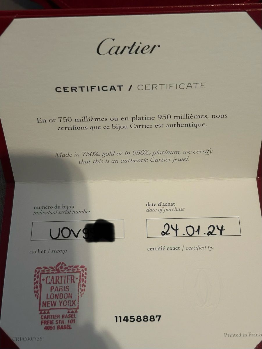 Cartier Bracciali & Braccialetti: Cartier Bracelet – Nuovo (secondo la descrizione) da Basel venduto da David_2019 6