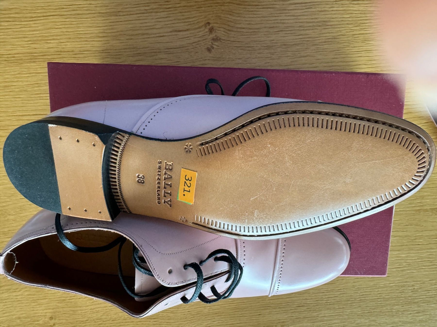 Bally Scarpe da donna: Bally Damen Halbschuhe Leder 38 – Nuovo e nell'imballaggio originale da Wauwil venduto da machneu11 6