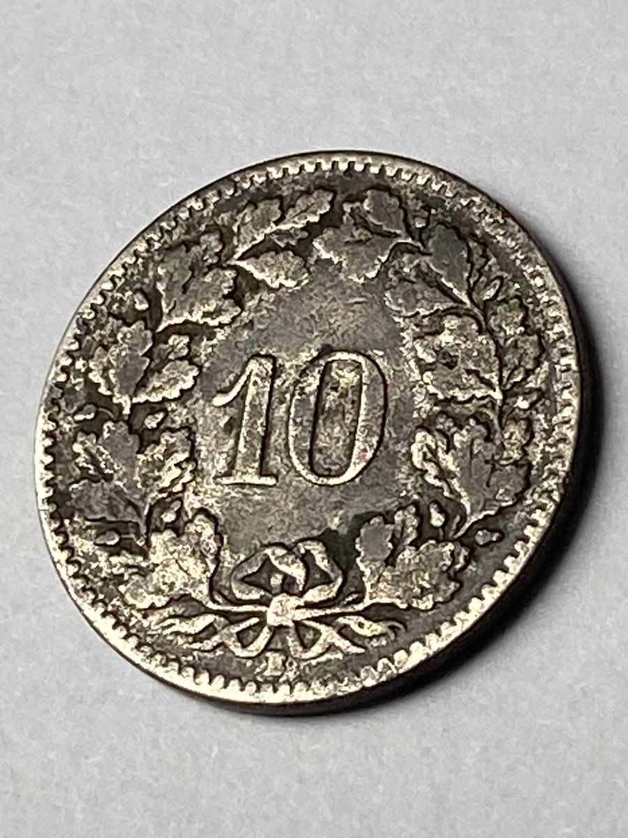 Alle Münzen: CHF 0.10 - 1906 – Gebraucht aus Payerne von Mike1682 1