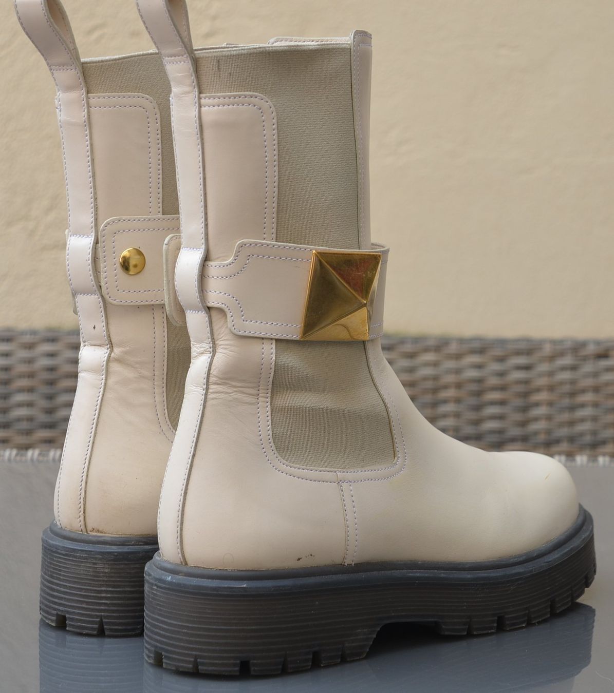 Chanel Damenschuhe: Valentino Boots / Bottes  .38 – Gebraucht aus Collonges von Auganien 6