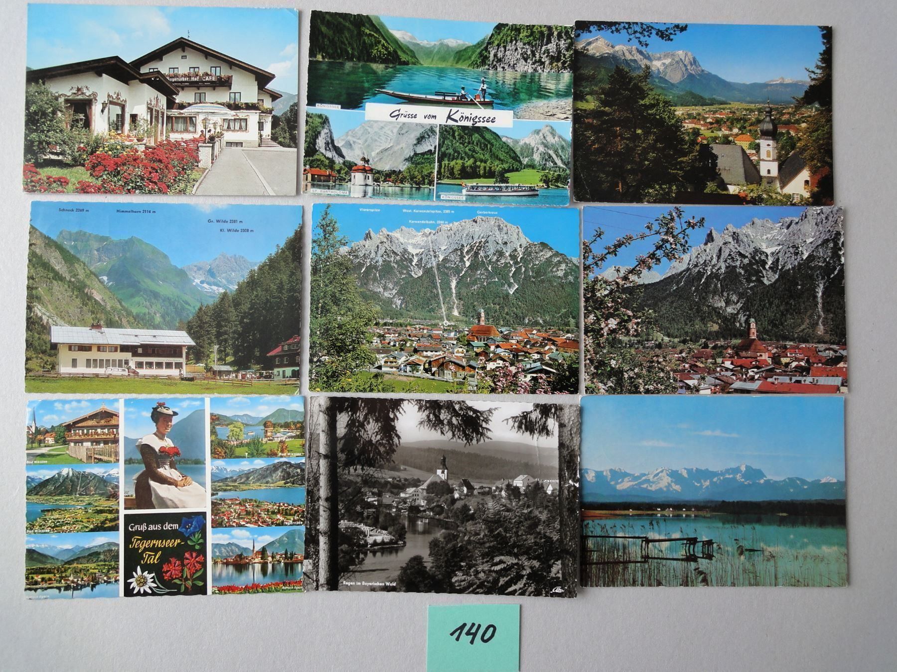 Cartoline postali: 48 Ansichtskarten - Bayern – Usato da Chur venduto da omonia