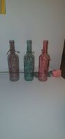 Glasflasche Bohodecoration