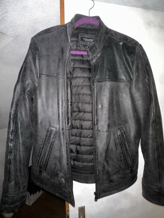 Echte Lederjacke Too Fashion Herren T 48