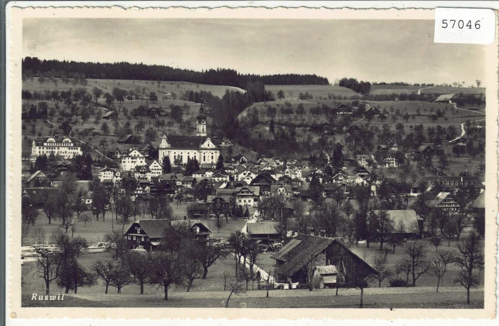 Cartoline postali: Ruswil - Generalansicht – Usato da Ettingen venduto da Kartenplanet