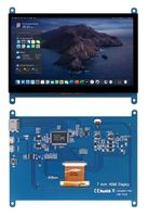 7" Raspberry Pi IPS TFT Touch Display 1024x600 HDMI + USB