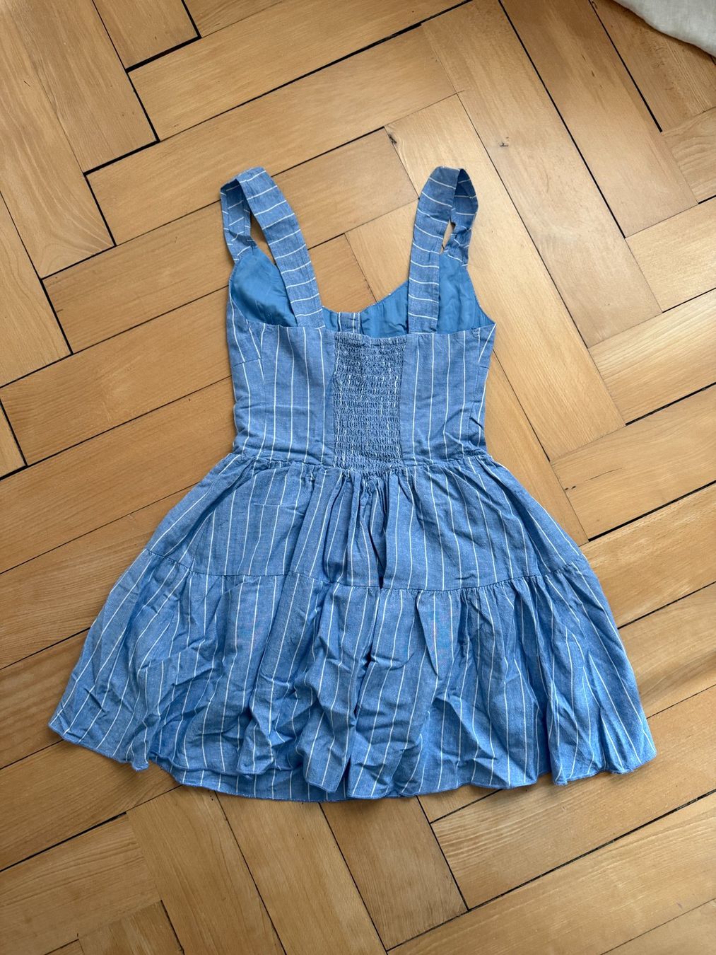 Stradivarius Vestiti: STRADIVARIUS - Kleid hellblau-weiss gestreift XS – Usato da Zürich venduto da Diazaio 2