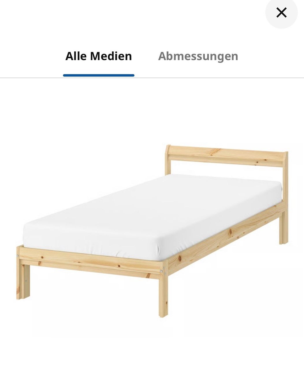 Ikea Lits: Bett & Matratze 90x200 cm gratis – D'occasion à Luzern par lil_s62r