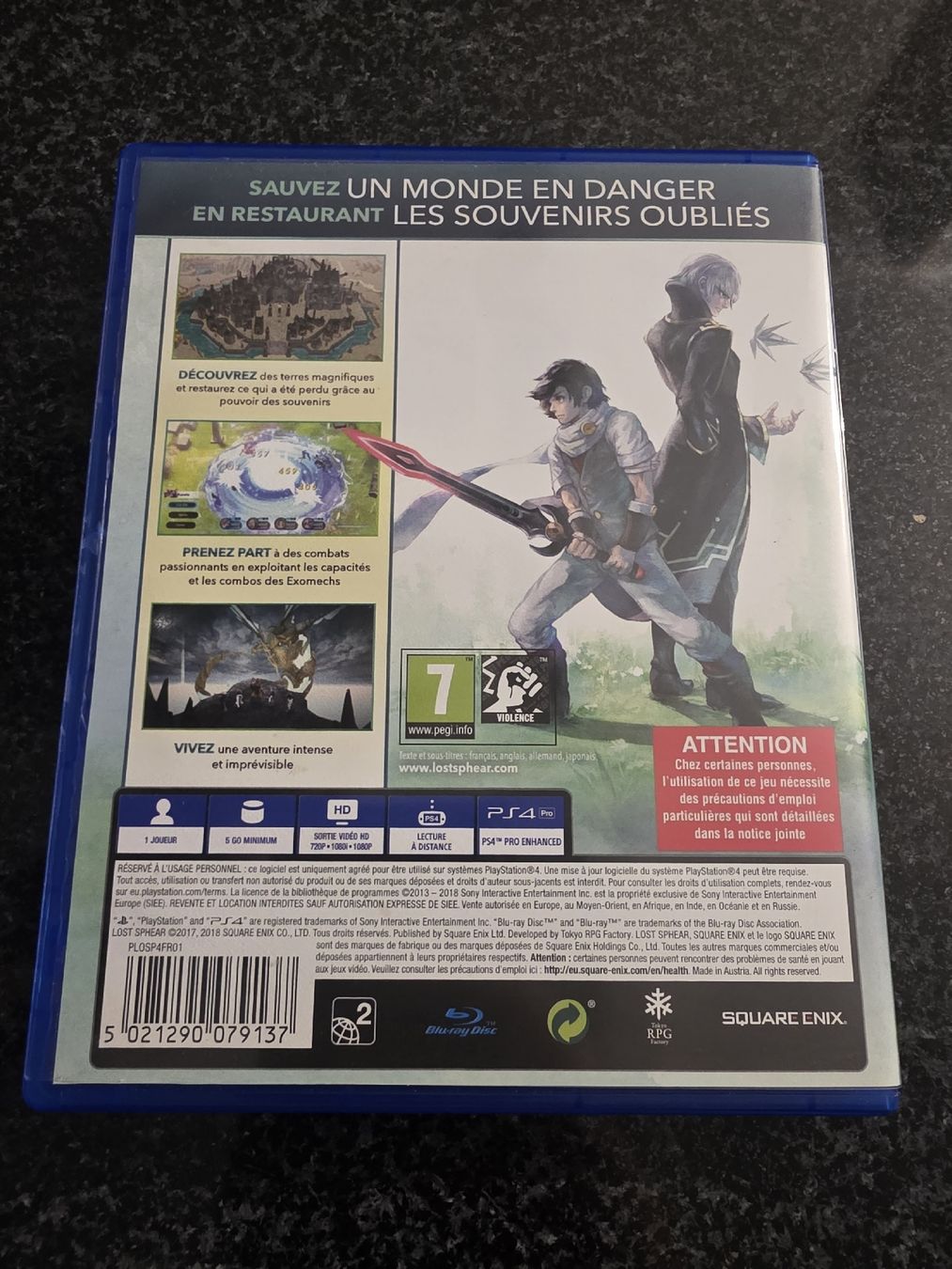 Spiele: Lost Sphear PS4 – Gebraucht aus Chavornay von Crash37 1