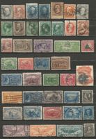 42 Timbres Anciens ( United States )
