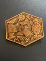 Basler Fasnachtsplakette Kupfer 1930/Top Zustand