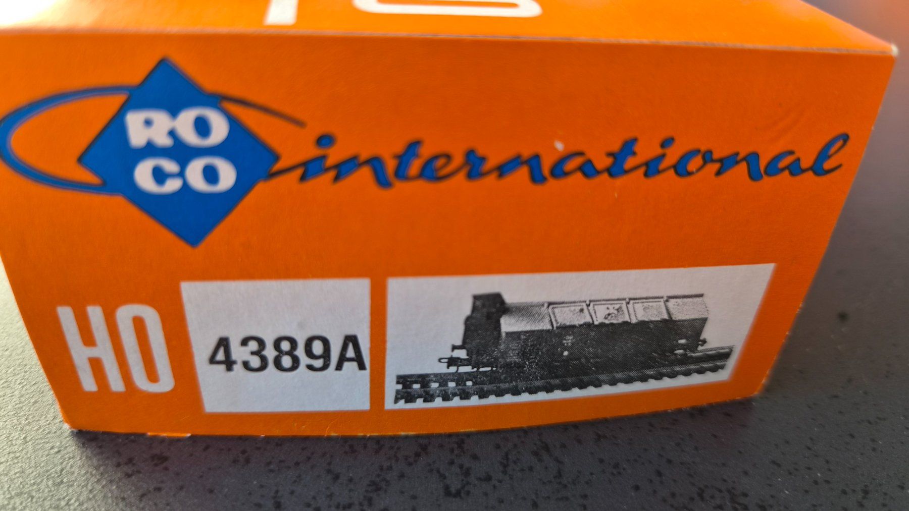 Roco Modellini di ferrovie: Roco 4389A Klappdeckelwagen H0 DC OVP – Nuovo e nell'imballaggio originale da Huttwil venduto da Tgv03 7