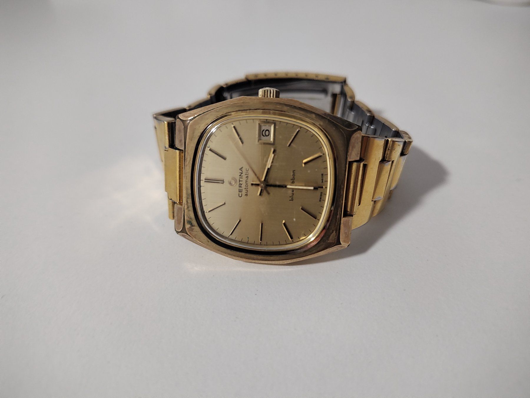 Certina Orologi: Certina Blue Ribbon Automatic Vintage Herrenuhr – Usato da Luzern venduto da MaRKeZ