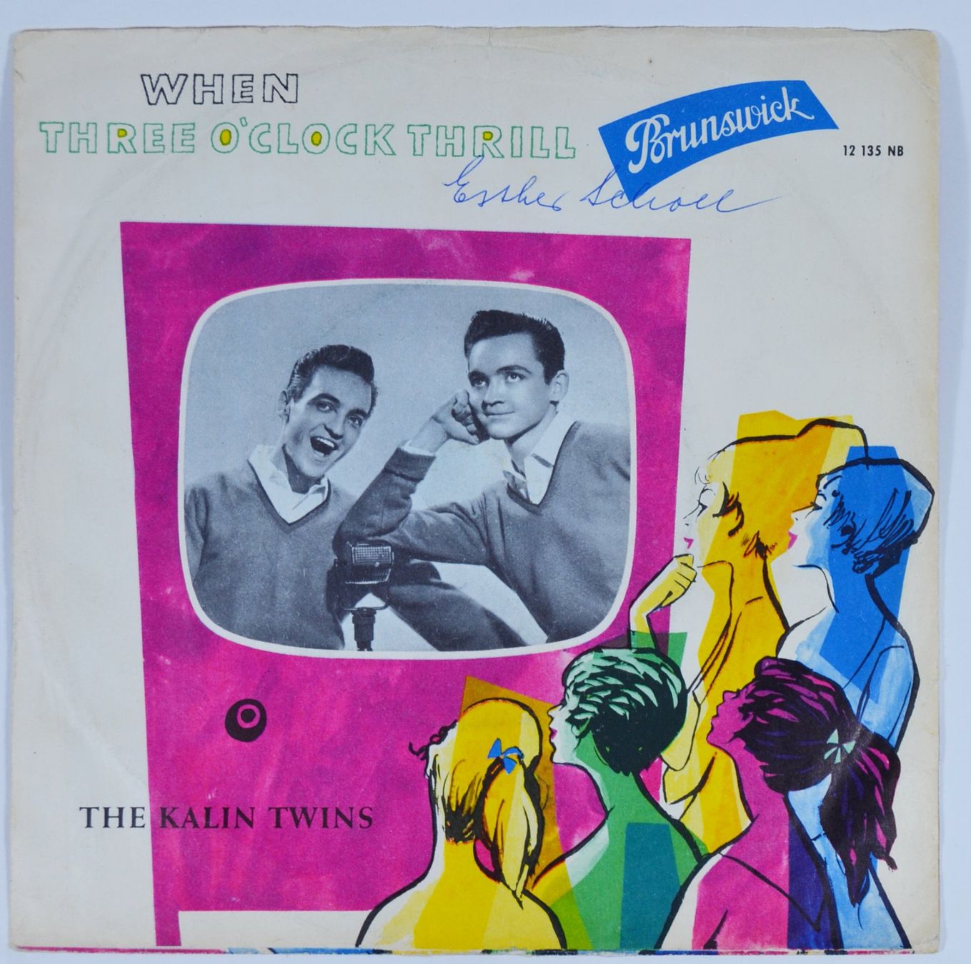 Dischi in vinile: Single: THE KALIN TWINS - When /Three O'Clock Trills – Usato da Frenkendorf venduto da Yard-Sale-2000