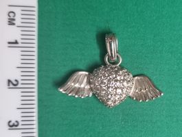 Silberanhänger mit Zirconia