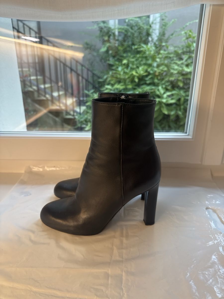 AGL Scarpe da donna: AGL Ankle Boots Leather Black Size 37.5 – Usato da Zürich venduto da agnes_to 4