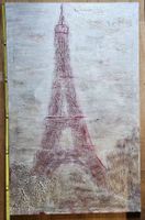 Paris, Eiffelturm, Gemälde.