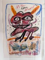 tableau peinture de Lucebert