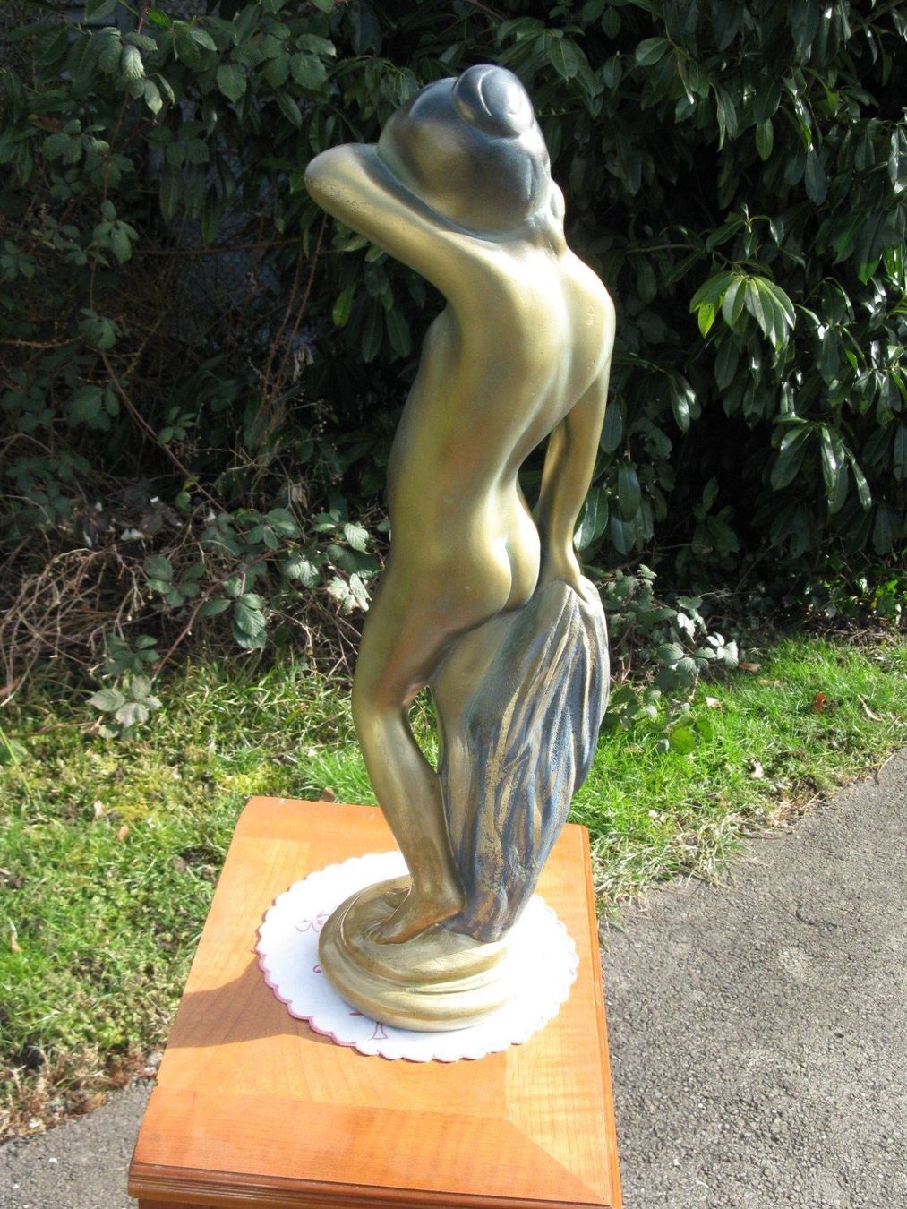 Sculture & Statue: Stehender Frauenakt – Usato da Altstätten venduto da antikundart 4