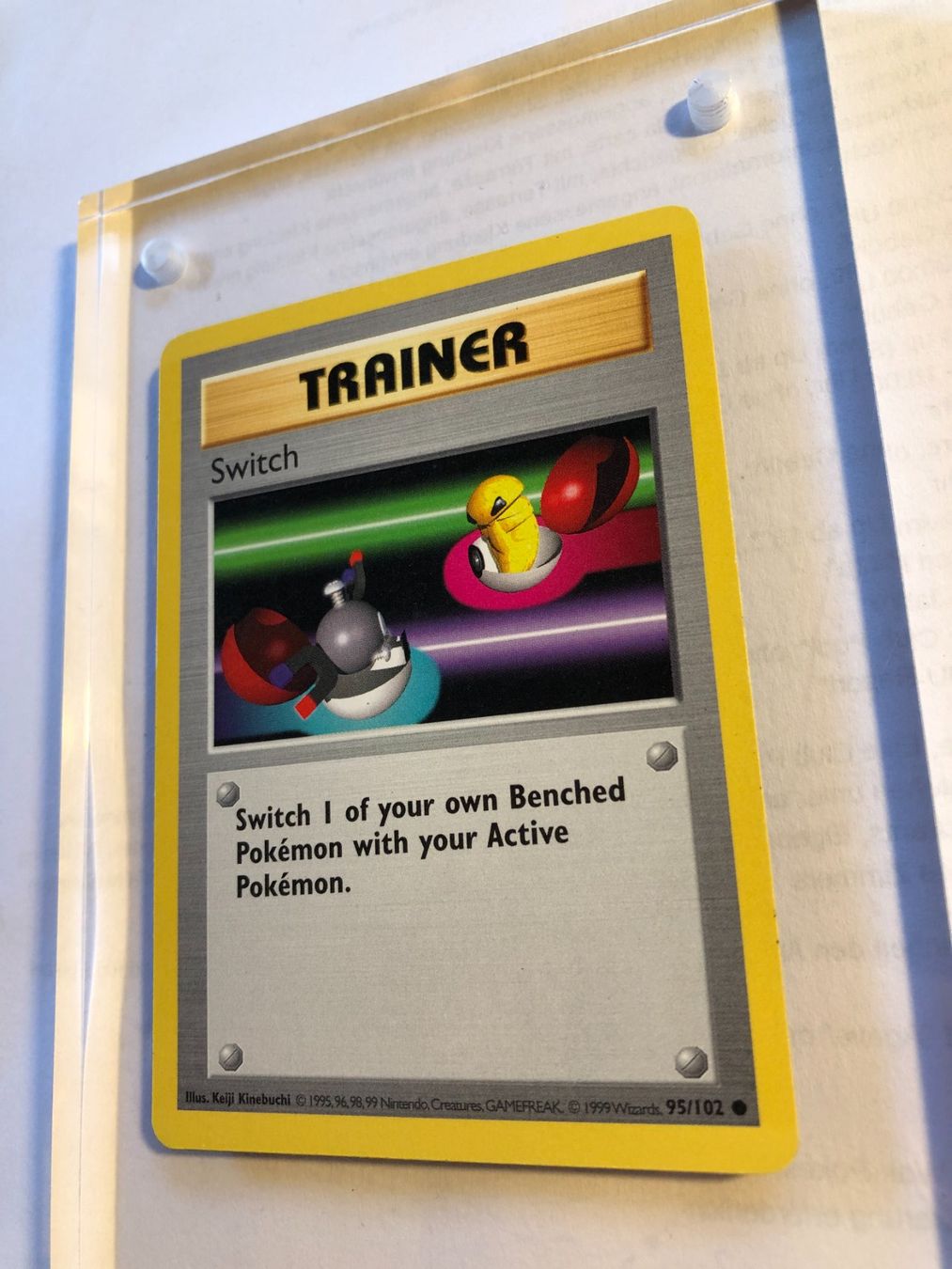 Sammelbilder & Trading cards: Switch Base Set Shadowless - LP - ab 1.- – Gebraucht aus Giubiasco von dan_pr8b 2