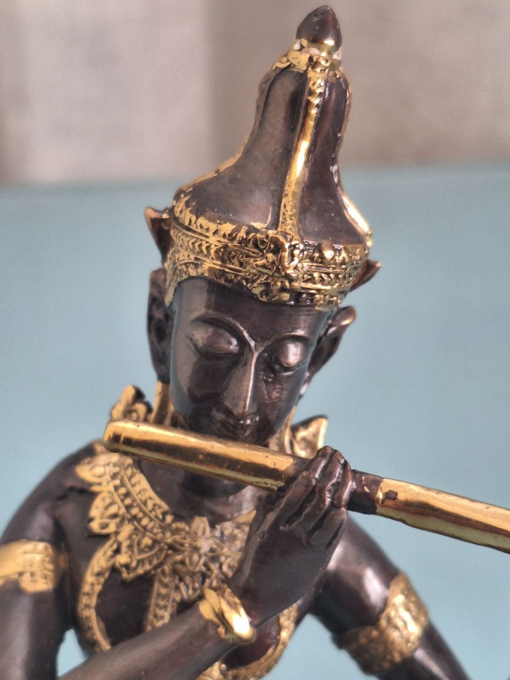 Sculture & Statue: Thai - Buddha Cast Brass ? Statue Unmarked Maker – Usato da Winterthur venduto da juszku 1