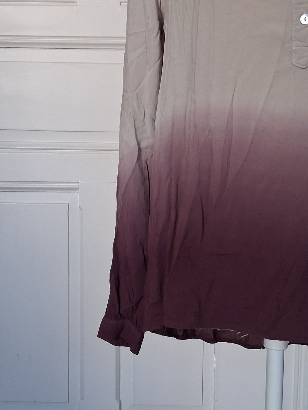 Tom Tailor Camicette: Leichte Bluse Langarm Tom Tailor Farbverlauf Gr. S – Usato da Ried-Brig venduto da Zzyzx 2