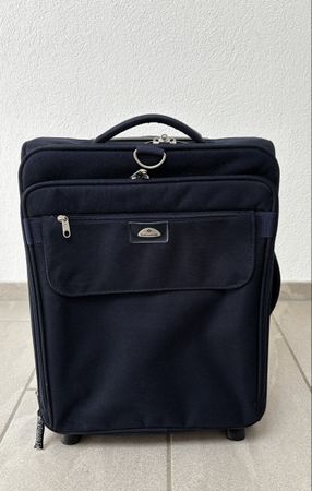 Vintage Samsonite Rollkoffer Trolley mit Rollen 55x38.5x22cm