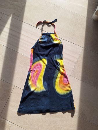 buntes Sommerkleid 140 /146