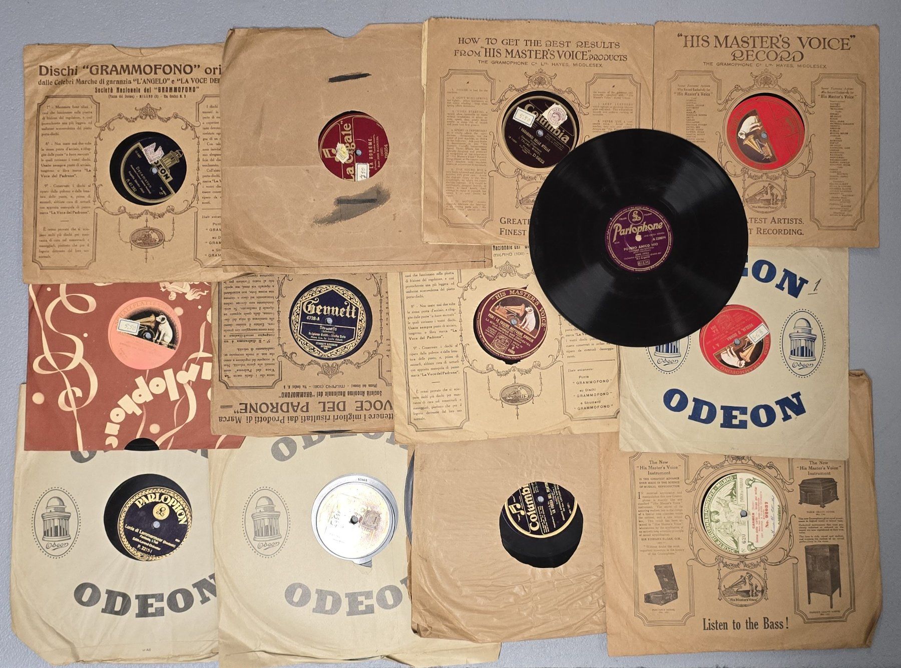 Dischi in vinile: 67 Schellackplatten Klassisch 1920er-1950er Jahre – Usato da Biberist venduto da Sienna09 5