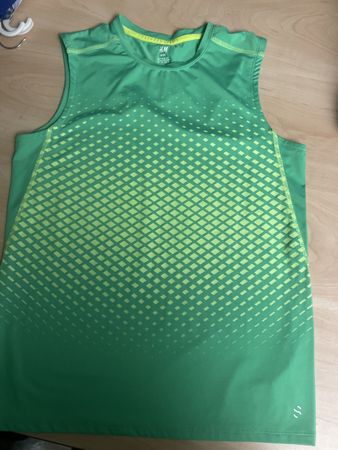 H&M Sport Shirt, Grün, Gr.170, Top Zustand!