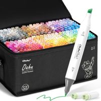 Alkohol Marker 320er-Set Keil & Feinspitze Nachfüllbar
