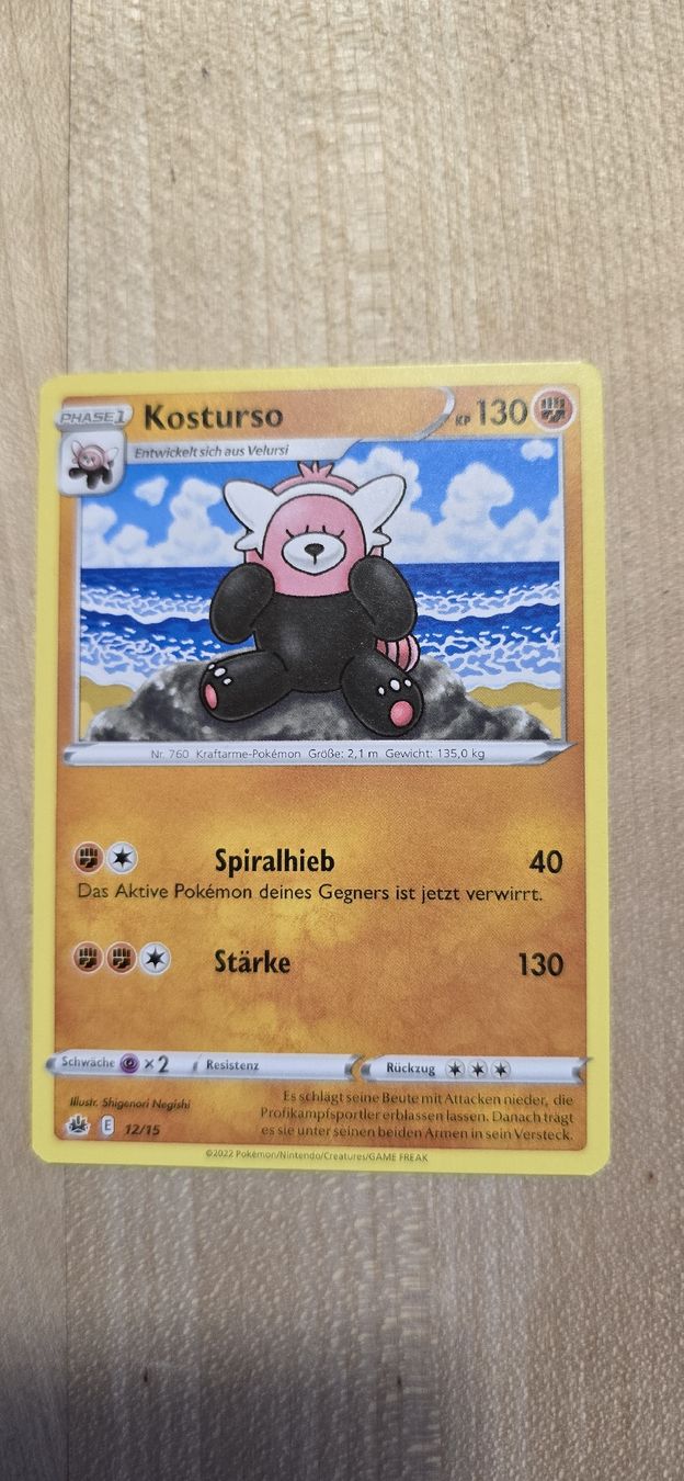 Pokémon Carte collezionabili: Pokémon Sammelkarte Kosturso – Nuovo (secondo la descrizione) da Zweisimmen venduto da kerstin_jaha