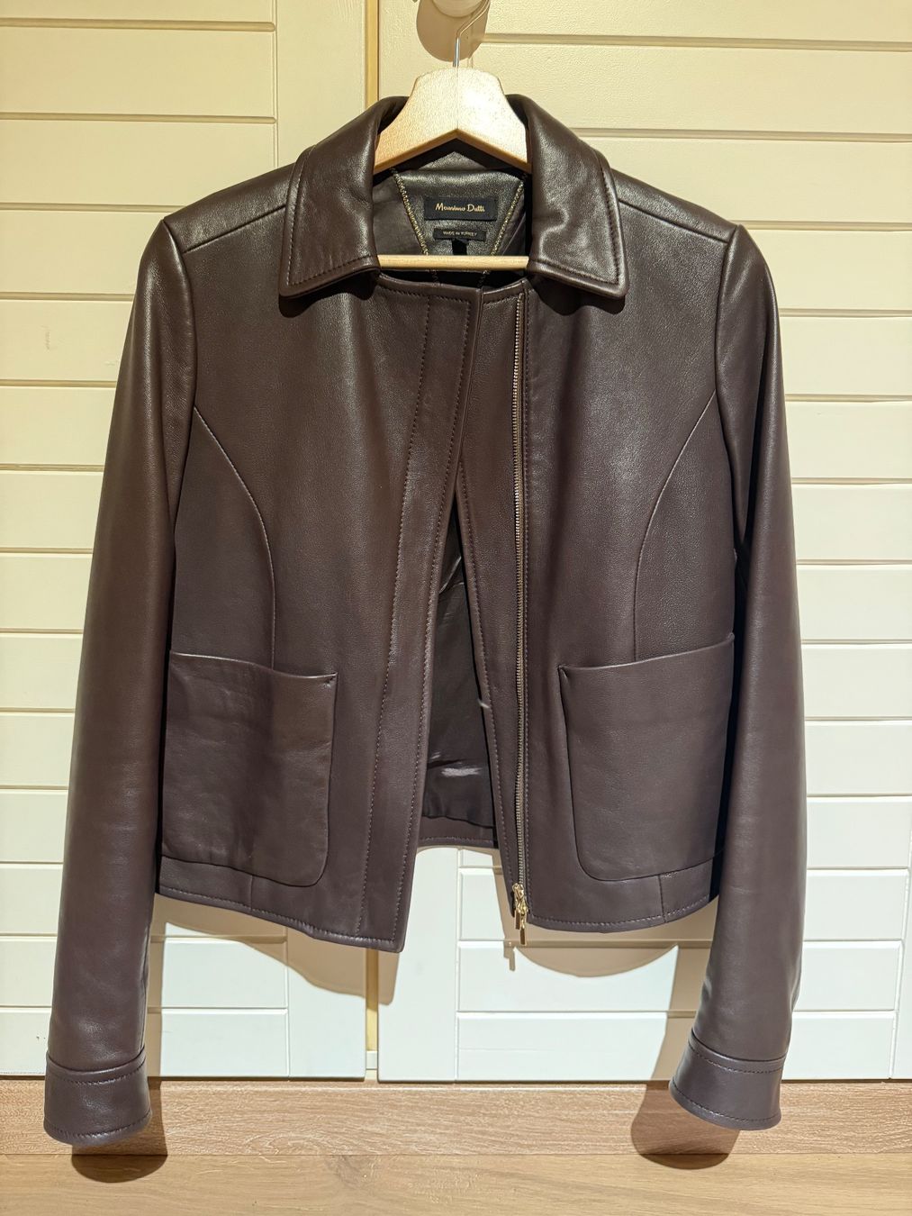 Massimo Dutti Jacken: Massimo Dutti Lederjacke – Gebraucht aus Thun von Astralbern